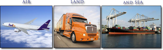 Town & Country also specializes in worldwide air cargo shipments. We ship everything from small parcels to 40 ' containers and offer our customers a free shipping quote upon request. 